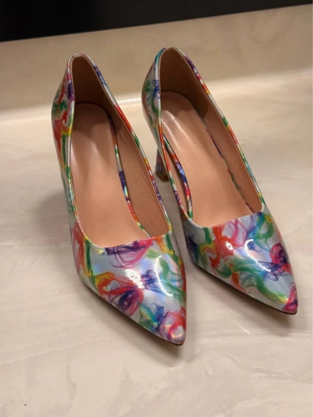High hill shoe